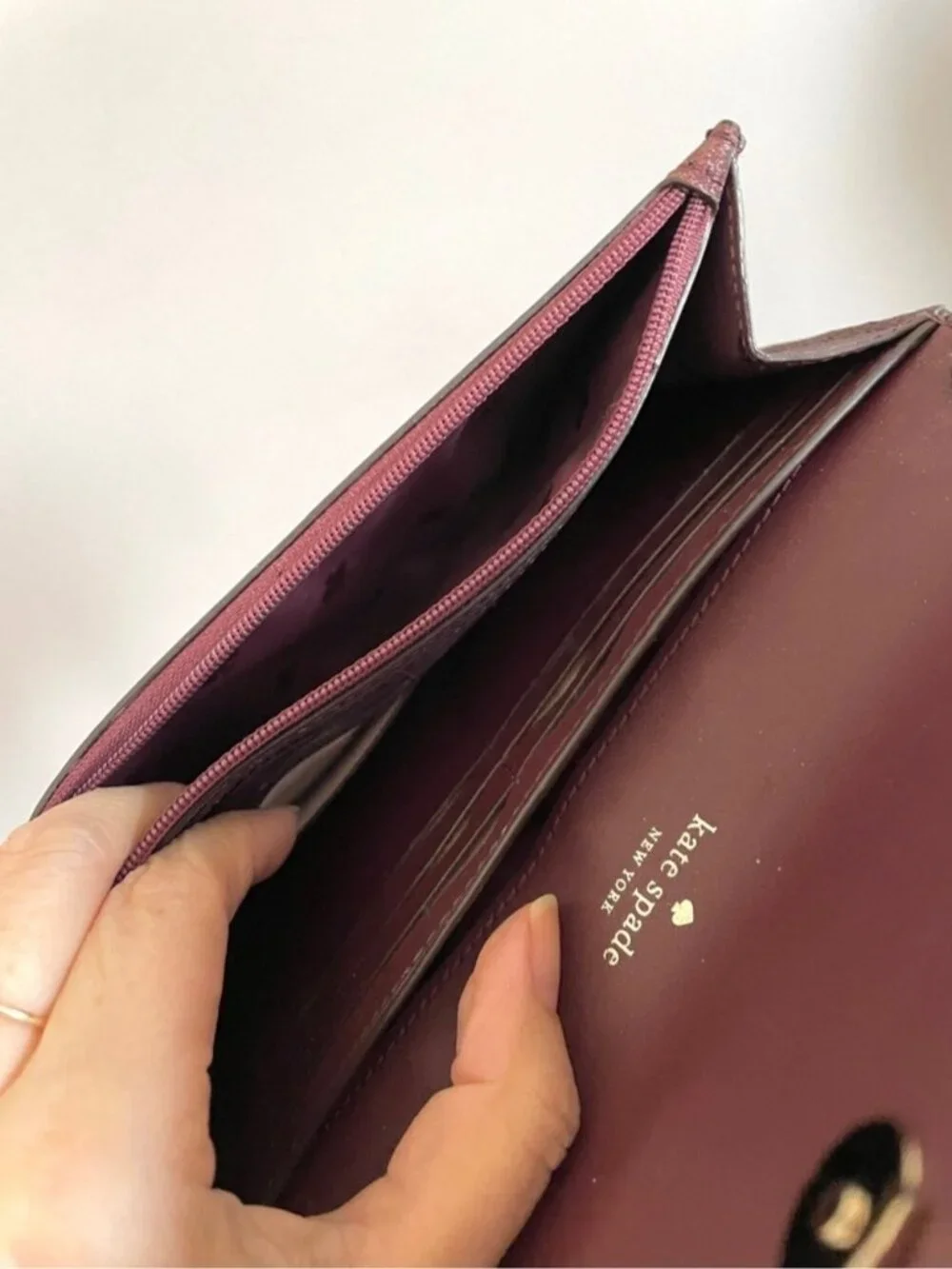Kate Spade New York Glimmer Boxed Medium Flap Phone Wristlet Wallet